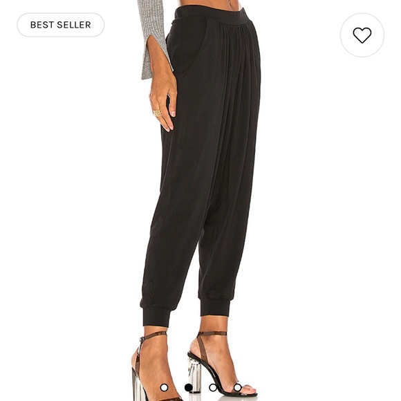 Bobi Jersey Jogger in Black - Picture 3 of 16